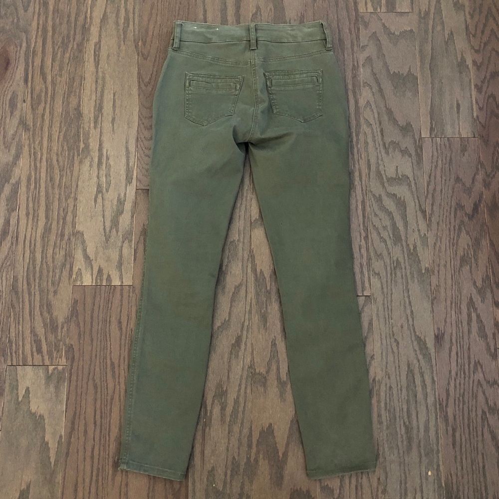 Ann Taylor LOFT Olive Green Chino Jeans - Picture 5 of 5